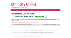 Desktop Screenshot of ethnicityonline.net